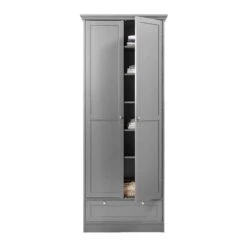 Legkast Vera 2-deurs - Antraciet - 200x80x39 Cm -RoomStyle Verkoopwinkel 11901380 0141
