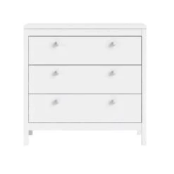 Ladekast Madeira - Wit - 80x82x38 Cm -RoomStyle Verkoopwinkel 11901550 0100