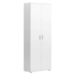 Kast Inca 2-deurs - Wit - 184x70x34,5 Cm -RoomStyle Verkoopwinkel 11901720 0300