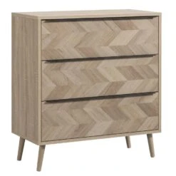 Ladekast Lusk - Eikenkleur - 87x80x39 Cm 9 Ladekast Lusk - Eikenkleur - 87x80x39 Cm -RoomStyle Verkoopwinkel 11901775 0300