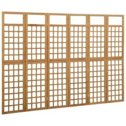 VidaXL Kamerscherm/trellis Met 6 Panelen 242,5x180 Cm Vurenhout -RoomStyle Verkoopwinkel 11d71194c98b4dce97a8a99b990715cd