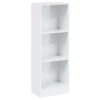 VidaXL Boekenkast Met 3 Schappen 40x24x108 Cm Spaanplaat Hoogglans Wit -RoomStyle Verkoopwinkel 1216980943