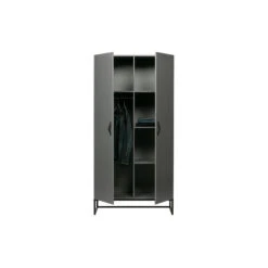 WOOOD Morris Kast - Grenen - Leem - 195x100x53 -RoomStyle Verkoopwinkel 1230931218 0101