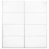 Schuifdeurkast Verona - Wit - 200x182x64 Cm 1 Schuifdeurkast Verona - Wit - 200x182x64 Cm -RoomStyle Verkoopwinkel 12401270
