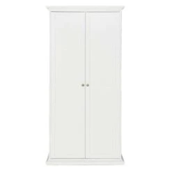 Kledingkast Fleur 2-deurs - Wit - 201x96x61 Cm