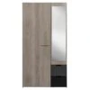 Kledingkast Tempo - Vergrijsd Eikenkleur - 195x101x54 Cm -RoomStyle Verkoopwinkel 12403110