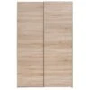 Schuifdeurkast Calais - Eikenkleur - 195,5x125x38 Cm -RoomStyle Verkoopwinkel 12403750