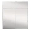 Schuifdeurkast Verona Antracietgrijs/spiegel - 200x182x64 Cm -RoomStyle Verkoopwinkel 12403870