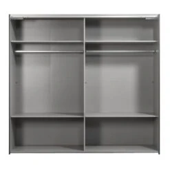 Schuifdeurkast Dallas Antraciet Softclose - 210x225x65 Cm -RoomStyle Verkoopwinkel 12403970 0221