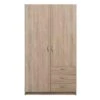 Kledingkast Varia 2-deurs - Licht Eiken - 175x97x50 Cm -RoomStyle Verkoopwinkel 12404045