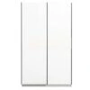 Schuifdeurkast Genua - Wit - 204x122x60 Cm -RoomStyle Verkoopwinkel 12404260