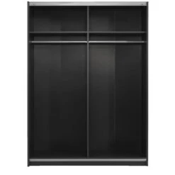 Schuifdeurkast Genua - Antraciet - 204x150x60 Cm -RoomStyle Verkoopwinkel 12404375 0220