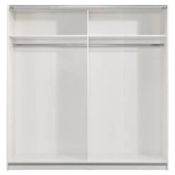 Schuifdeurkast Genua - Wit - 204x200x60 Cm 7 Schuifdeurkast Genua - Wit - 204x200x60 Cm -RoomStyle Verkoopwinkel 12404410 0220