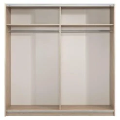 Schuifdeurkast Genua - Eikenkleur - 204x200x60 Cm 8 Schuifdeurkast Genua - Eikenkleur - 204x200x60 Cm -RoomStyle Verkoopwinkel 12404430 0220