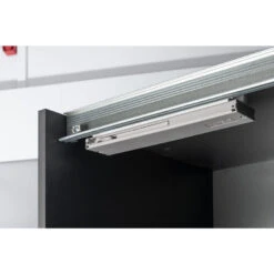 Schuifdeurkast Genua - Antraciet/wit - 204x200x60 Cm 9 Schuifdeurkast Genua - Antraciet/wit - 204x200x60 Cm -RoomStyle Verkoopwinkel 12404460 9001