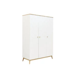 Bopita Paris 3-deurskast - Wit/Eiken -RoomStyle Verkoopwinkel 1260012759 0103