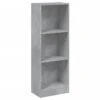 VidaXL Boekenkast Met 3 Schappen 40x24x108 Cm Bewerkt Hout Betongrijs -RoomStyle Verkoopwinkel 1478612786