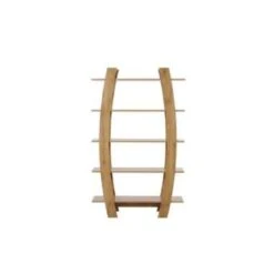 Beliani Boekenkast KENER - Lichte Houtkleur Vezelplaat -RoomStyle Verkoopwinkel 1505327399 0102