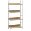 VidaXL Boekenkast 4 Schappen 60x27,6x124,5 Cm Spaanplaat Eikenkleurig -RoomStyle Verkoopwinkel 1553479041