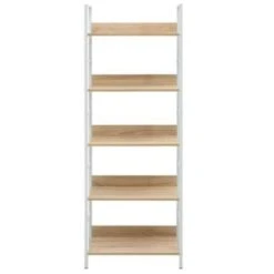 VidaXL Boekenkast 5 Schappen 60x27,6x158,5 Cm Spaanplaat Eikenkleurig -RoomStyle Verkoopwinkel 1613030487 0102