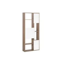 Beliani Boekenkast GRADA - Donkere Houtkleur Mdf 8 Beliani Boekenkast GRADA - Donkere Houtkleur Mdf -RoomStyle Verkoopwinkel 1726205189 0102