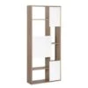 Beliani Boekenkast GRADA - Donkere Houtkleur Mdf -RoomStyle Verkoopwinkel 1726205189