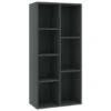 VidaXL Boekenkast 50x25x106 Cm Bewerkt Hout Grijs -RoomStyle Verkoopwinkel 1743129147