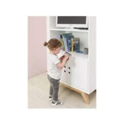 Bopita Lynn Boekenkast - Wit/Naturel -RoomStyle Verkoopwinkel 1842683529 0102