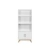 Bopita Lynn Boekenkast - Wit/Naturel -RoomStyle Verkoopwinkel 1842683529