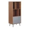 Beliani Boekenkast RICHMOND - Donkere Houtkleur Mdf -RoomStyle Verkoopwinkel 1856388886