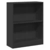 VidaXL Boekenkast 60x24x74,5 Cm Bewerkt Hout Zwart -RoomStyle Verkoopwinkel 1880529991