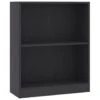 VidaXL Boekenkast 60x24x74,5 Cm Bewerkt Hout Grijs -RoomStyle Verkoopwinkel 1894133345