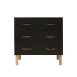 Bopita Floris Commode - Mat Zwart/Naturel -RoomStyle Verkoopwinkel 1950184910 0103