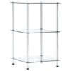 VidaXL Kastje 3-laags 40x40x67 Cm Gehard Glas Transparant 2 VidaXL Kastje 3-laags 40x40x67 Cm Gehard Glas Transparant -RoomStyle Verkoopwinkel 1980181988