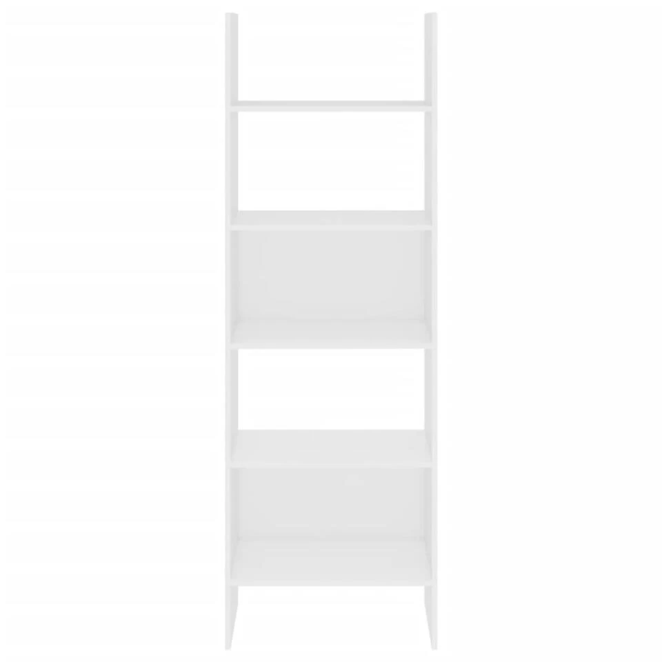 VidaXL Boekenkast 60x35x180 Cm Spaanplaat Wit 5 VidaXL Boekenkast 60x35x180 Cm Spaanplaat Wit - Afbeelding 3