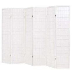 VidaXL Kamerscherm Inklapbaar Japanse Stijl 240x170 Cm Wit -RoomStyle Verkoopwinkel 1d071b05b388485ab8ac9d87c27177ec