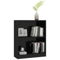 VidaXL Boekenkast 60x24x74,5 Cm Bewerkt Hout Hoogglans Zwart 8 VidaXL Boekenkast 60x24x74,5 Cm Bewerkt Hout Hoogglans Zwart -RoomStyle Verkoopwinkel 1f8e4c29c05f480bad1c9e51fb066b7f
