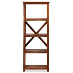 VidaXL Boekenkast 60x30x160 Cm Acaciahout Met Honingafwerking -RoomStyle Verkoopwinkel 22ae6082c5d0446198b1361f44d9f40c