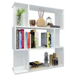 VidaXL Boekenkast/kamerscherm 80x24x96 Cm Hoogglans Wit -RoomStyle Verkoopwinkel 256dc79b8943435f99080ae34fddd995