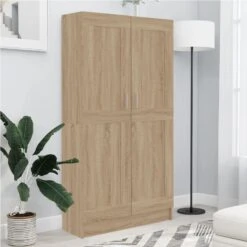 VidaXL Boekenkast 82,5x30,5x150 Cm Spaanplaat Sonoma Eikenkleurig -RoomStyle Verkoopwinkel 262781eed9f24f939617b2e7b811447f