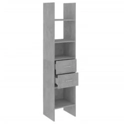 VidaXL Boekenkast 40x35x180 Cm Spaanplaat Betongrijs 8 VidaXL Boekenkast 40x35x180 Cm Spaanplaat Betongrijs -RoomStyle Verkoopwinkel 353aafe6c80d49469375b2b27529557f