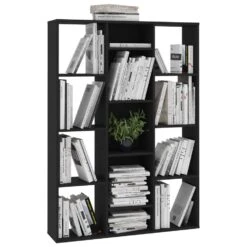 VidaXL Kamerscherm/boekenkast 100x24x140 Cm Bewerkt Hout Zwart -RoomStyle Verkoopwinkel 383dfa94e6d44207a17ee1d2f2a2bcaa