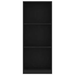 VidaXL Boekenkast Met 3 Schappen 40x24x108 Cm Bewerkt Hout Zwart 8 VidaXL Boekenkast Met 3 Schappen 40x24x108 Cm Bewerkt Hout Zwart -RoomStyle Verkoopwinkel 3e2143597723419e8ad89fe321b1e4a0
