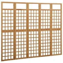 VidaXL Kamerscherm/trellis Met 5 Panelen 201,5x180 Cm Vurenhout -RoomStyle Verkoopwinkel 3f8990de3f92433f849c9c7479e6b5ec