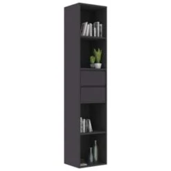 VidaXL Boekenkast 36x30x171 Cm Spaanplaat Grijs -RoomStyle Verkoopwinkel 401a683f84e544d790eef5fb2e933bd1
