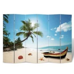 VidaXL Kamerscherm Inklapbaar Strand 217x170 Cm -RoomStyle Verkoopwinkel 467adc4d87b540279be623551a29b023