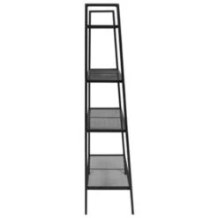 VidaXL Ladder Boekenkast 4 Schappen Metaal Zwart -RoomStyle Verkoopwinkel 47def7f0b7174331b3cb040c283aa42f