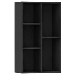 VidaXL Boekenkast/dressoir 50x25x80 Cm Spaanplaat Zwart -RoomStyle Verkoopwinkel 4a064d7e375b4647824347a53ab33788