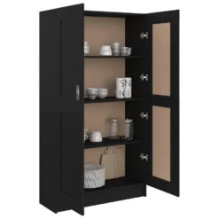 VidaXL Boekenkast 82,5x30,5x150 Cm Spaanplaat Zwart -RoomStyle Verkoopwinkel 4ca4b65c2c2a41afadfe36653c766c3e