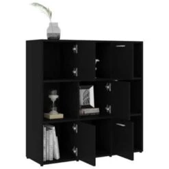 VidaXL Boekenkast 90x30x90 Cm Spaanplaat Zwart -RoomStyle Verkoopwinkel 516e262f38f249919eb30c1ef4cd5c11